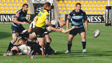 FOTO FERRARI - ZEBRE - CARDIFF GUINNESS PRO12