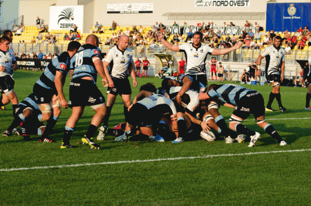 FOTO FERRARI - ZEBRE - CARDIFF GUINNESS PRO12
