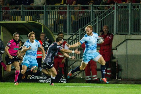 FOTO FERRARI - ZEBRE - OSPREYS - GUINNESS PRO12