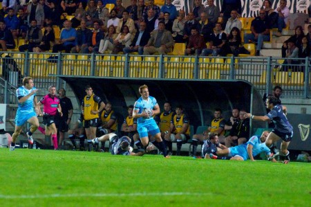 FOTO FERRARI - ZEBRE - OSPREYS - GUINNESS PRO12